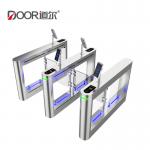 Facial Recognition Tursntile Security Barrier Swing Gate for Physical Access Control System for sale