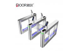 China Facial Recognition Tursntile Security Barrier Swing Gate for Physical Access Control System supplier