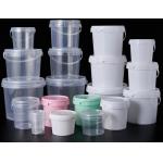 Bucket with Lid Plastic Food Bucket for PrintingIML Or Thermal Transfer Or Screen Printing for sale