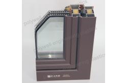 China Sound Proof Heat Insulation Double Glass Windows Aluminum Extrusion Broken Bridge Window supplier