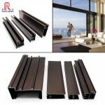 ODM Aluminum Window Frame Extrusion Profiles , Slim Profile Aluminium Windows for sale