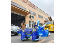 China Jurassic Park Dinosaur Ride on for Kids in Playground and Square supplier