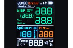 China STN YG ST7565R 7 Segment LCD Screen Monochrome 128X64 Dots FPC Soldering supplier