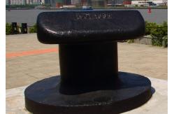 China Marine Steel Mooring Components Mooring Dock/Deck Bollard supplier