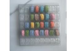China Wholesale Macaron Box Packaging 12pcs  Embossing Printing Handling supplier