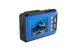 China Wifi Waterproof Video Camcorder Dual Screen Gyro Zoom Digital Camera supplier
