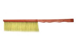 China One Row Plastic Handle Horsehair Bee Brushes For Beekeeping supplier