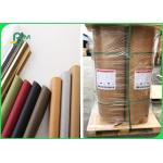 Rose Gold & Silver & Blue & Black Kraft Paper Durable Washable 150cm * 100m for sale