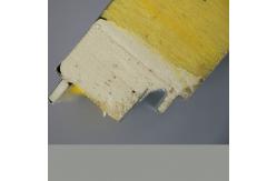 China Thickness 100mm Acoustic Sandwich Panel With Prepainted Surface supplier