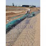 Iron Wire 2.7mm Galvanised Gabion Hole 8*10cm Weave For Stones for sale