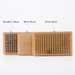 8mm Horsehair Ski Brush Kit 100mm Nylon Wax Brush Brass Bristles for sale