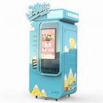 Network OEM Mini Vending Machine 160W For Ice Cream,robot grinding machine for sale