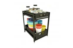 China Customized SGS Stainless Steel Kitchenwares Multi Layer Condiment Storage Rack supplier