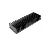 6063 Anodized Extruded Heat Sink Profiles T66 Temper For Audio Equipment
