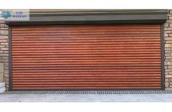 China CE Motorised Aluminium Roller Shutter Doors With PU Foam Infilled supplier