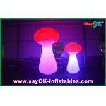 Standing Inflatable Lighting Decoration Giant Inflatable Mushroom For Indoor for sale