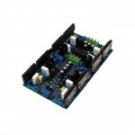 300W+300W high power dual channel amplifier board 2SA1494 / 2SC3858 for sale
