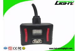 China Brightness 15000lux Mining Cap Lamp Aluminum Lighting Cup Low Power Warning supplier
