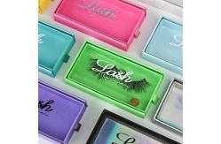 China Empty Transparent PVC Drawer Eyelash Box False Eyelash Packaging Box supplier