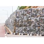 PVC Coated Gabion Baskets Gabion Wall Cages , Gabion Box For Bank Protection for sale
