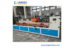 China Plastic PP PE PVC Pipe Slotting Grooving Cutting Machine supplier