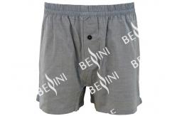 China Men's 100% Cotton Chambray Short Functional Placket Button Side Splits supplier