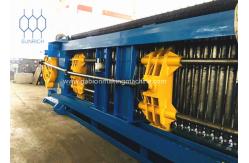 China Galvanized Steel Wire 66x88mm Gabion Machine Max Weaving Width 6300mm supplier