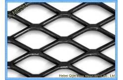 China Diamond Hole Aluminum Flattened Expanded Sheet 1.2 X 2.4m Nature Surface supplier