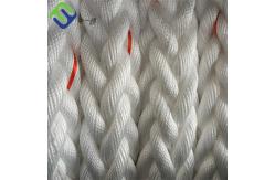 China High Tensile White Nylon Mooring Rope 8 Strand For Ship supplier