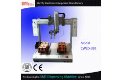 China Automatic SMT Industrial Glue Dispenser Equipment Speed 0.1-800/350 mm/Axis supplier