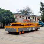 Customized Concrete Products 50 Tons Electric Steerable Transfer Cart for sale