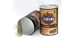 China Cylinder Brown Paper Can Packaging for Instant Coffee / Milk Powder / Nuts OEM supplier
