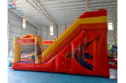 China Factory Commercial Inflatable Slide Spider-Man Inflatable Jumping Castle supplier