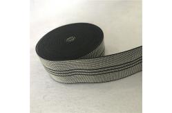 China Polypropylene 2 Inch Sofa Elastic Webbing Distinct Look And Smooth Tailoring supplier