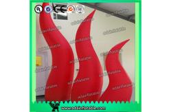 China 2M High Festival Event Decorative Inflatable Cone With Led Advertisment supplier