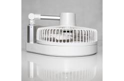 China OEM Printed Portable Telescopic Fan USB Rechargeable LED Tent Fan supplier