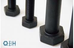 China GB1228 Steel Structure Black Hex Bolt supplier