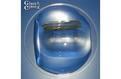 China OEM Clear Borosilicate Glass Cob Led Lenses For Street Light Lamp supplier