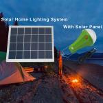 2600mah 6 Watt 5 Volt Portable Solar Bulbs With Solar Panel