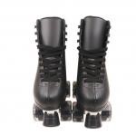Black Aluminum Bracket Quad Roller Skate For Kids Adults Girls for sale
