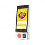 27 Inch Restaurant LCD Food Ordering Self Service Touch Screen Bill Payment Kiosk Machine for sale