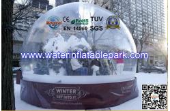 China Christmas 1.0mm PVC Inflatable Bubble Tent Transparent For Advertising supplier