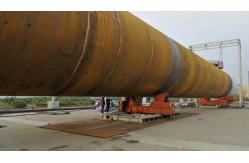 China Offshore Wind Turbine 600t Assembly Welding Turning Roll Monopile Foundation supplier