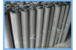 China Plain Weave 316 Stainless Steel Wire Mesh / Grid Mesh Square Hole Fit Sieving supplier