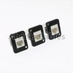 Panel Mount Waterproof RJ45 Connector Ethernet Cat6 Connection Type for sale