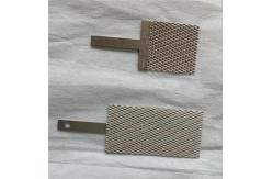 China Gr1 Electroplating Platinum Titanium Anode Mesh With Handle supplier
