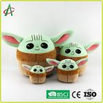 10 13 20 26cm Height PP Cotton Stuffing Yoda Plush Toy For Kids for sale