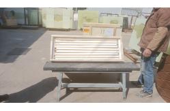 China Ct Room Window Lead Glass X Ray Protection 12mm With Alloy Frame supplier