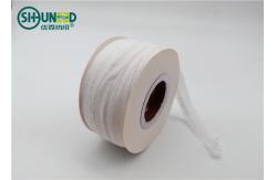 China Eco - Friendly Woven Interlining Woven Edge Covered Tapes For Garment Shirts / Suits supplier