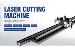 China Angle Laser Cutting Machine with Fiber Laser Method and Beckhoff control system supplier